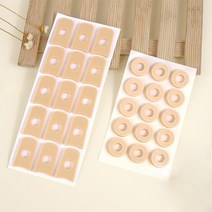 티눈 물집 보호 쿠션 패드 밴드 15pcs, 사다리꼴