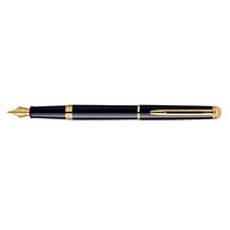 뉴헤미스피어 락카 만년필 블랙CT F WATERMAN, 단품, 단품