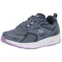 스케쳐스 Skechers 여성용 컨시스턴트 스니커즈 화이트 실버 8 US