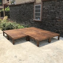 평상마루 테이블 실내평상 평상 옥상, 1㎡, 길이 90x폭 90x높이 54cm