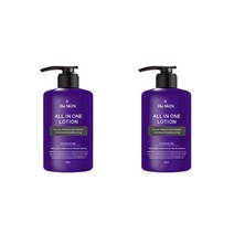 [바디 및 얼굴 올인원 로션] 헤베니케 더스킨 편백 바디로션 500ml + 사은품 : 달팽이 프리미엄 마스크 팩 10장 (편백 피톤치드 함유 민감하고 간지러운 피부 개선), 2개