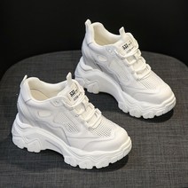 어글리 여성 정장 운동화 발편한 크림색 쿠션좋은 매쉬 연예인 저렴한 가성비 올화이트