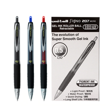 유니볼 시그노 노크식 UM-207 MICRO 0.5mm / 흑 청 적 1타(12개입), 블루