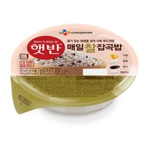 햇반 매일 찰 잡곡밥 210g x 18입 즉석밥 간편 조리 대량 코스트코원산지: 상세설명참조