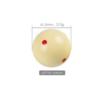 당구 공 양면 디자인 풀 당구 연습 훈련 큐 공 당구 풀 공 57.2mm 볼 Billar 스틱 키트, C