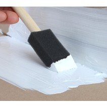 페인트용 스펀지 붓 바니쉬 페인트 스폰지 붓, 2.5cm