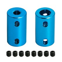 Aopin 5mm ~ 8mm 리지드 커플링 세트 스크류 샤프트 스테퍼 모터 길이 25mm / 1인치 모터 커플러 커넥터 나사 포함 3D 프린터 RC 로봇 자동차 모델 샤프, Rigid Couplings, 10 to 10