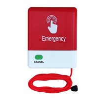 무선 호출 기계Ycall Nurse SOS 병원 병동 전화 버튼 벨 시스템 화장실 무선 환자 비상 장치, 01 Emergency button