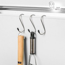 스텐인리스 S고리 5개입 다용도걸이 고리 행거 도어훅, 상세페이지 참조, 상세페이지 참조