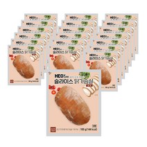 허닭 [본사당일출고] 샐러드와 잘 어울리는 슬라이스 닭가슴살 훈제 100g (1팩 당 155kcal), 20팩