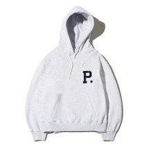 CODEGRAPHY CGP 알파벳 로고 후디_멜란지그레이 CGP ALPHABET LOGO HOODIE_MELANGE GREY