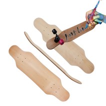 셀프 커스텀 DIY 색칠 무지스케이드보드 롱보드 데크