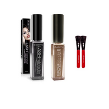 디바덤 래쉬 익스텐더 + 브로우 익스텐더 라이트 블론드 + 빨간브러쉬 2p 세트, 6세트, 래쉬+브로우+브러쉬2p