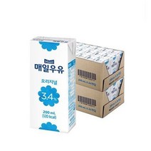 매일 멸균우유 흰우유 200ml x 48팩