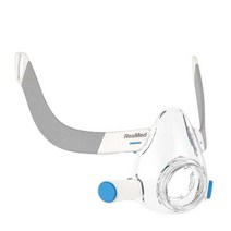 코골이방지 양압기 AirFit F20 풀 페이스 마스크 CPAP 마스크 입 및 비강 마스크 수면 무호흡증 예비 부, [01] Frame and clips, 01 Frame