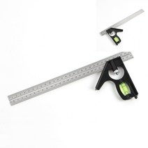 만물덕 콤비네이션스퀘어 30CM 1미터자 운영자 15센티자 제도용구 30센티자 탬플릿 칼자 운형자 철재자