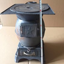 미니 거꾸로 타는 화목 펠렛 펠릿 주철 난로 연소기 캠핑용 가정용 땔깜, 일반