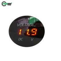 DC 5V-48V 방수 미니 LED 패널 디지털 볼트 전압 측정기 디스플레이 VOLTMETER 12V 24V 36V 자동차 오토바이에 대 한, 1