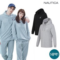 [이월] [NAUTICA] 노티카 남여 소프트 이지웨어 후드티셔츠 5종 택1