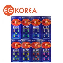 이지코리아 민물낚시쇼핑몰 민물낚시용품 전자케미 리필램프 3mm, 1개