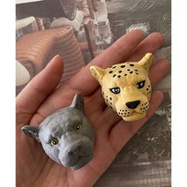 재규어 석고방향제, 옐로우, 블랙체리