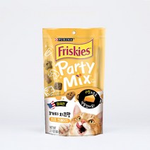 퓨리나 프리스키 파티믹스 고양이 간식 60g, 치즈 크레이지, 10개