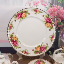 영국 앤틱 황실 대접시 빈티지식기, 10.5인치 접시
