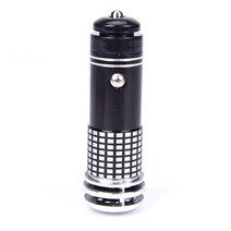 자동차 공기 청정기 12V 미니 개 신선한 음이온 산소 바 오존 이오나이저 클리너, 03 Black