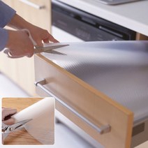 제이와이홀딩스 오염방지 주방 다용도 서랍 잘라쓰는 매트 반투명