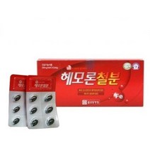 종근당 철분 영양제 철분제 60캡슐 2개월분 여성 남성 청소년 성인 철분제