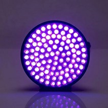 100 LED UV 손전등 토치 라이트 블랙 395 nM 자외선 탐지기 개 소변 애완 동물 얼룩 및 침대 버그 캠핑랜턴 조명, [01] Purple