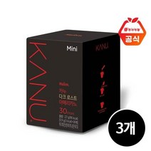 동서식품 카누 미니 다크 로스트 아메리카노 0.9g 90개, 기본상품