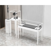 쥬얼리 쇼케이스 유리 진열대 귀금속 선반 목걸이 반지, 상세 페이지 참고, 120x60x95 색상메모
