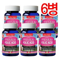 (롯데백화점)(통라이프) 프리미엄 엽산 비타민B군 (180g+6병+12개월)