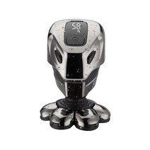 스마트 이발기 USB 바리깡 면도기 수염관리 그루밍, 크리스탈 실버4 표준+이발