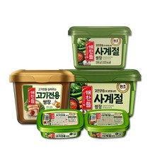 해찬들 사계절 쌈장 170g 500g 1kg 고기전용쌈장 200g 450g 대용량 가정용 업소용, 사계절쌈장 170g