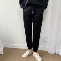 두나인 융털기모 코듀로이 시보리 조거팬츠