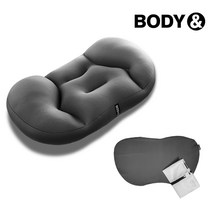 1+1 바디앤 인생베개 + 베개 겉커버 + 전용세탁망, 베개 4세트