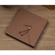 접착앨범 손수 남자 우의적 선물 핸드메이드 DIY 회고록 사진첩 맟춤제작 책 커플 추가 문자 점착 식 1934084179, 커피 색 사진첩 화이트 카드 _선물세 30 장 60 면