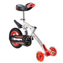 어린이 레저 자전거 유모차 균형 외발 자전거 스윙 자전거-96575, 단일옵션, 옵션03