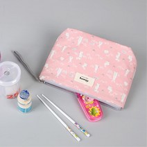 이유식 보온보냉 토끼 파우치 간식가방 보냉백 보온통 미니보냉가방