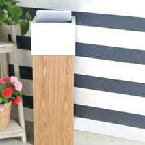 활용 휴지통 쓰레기통 대형 틈새 공간 호텔 좁은, 수곡버들(높이65가로세로22)28리터밴드