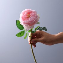 세라 프리미엄 조화 8종 성묘 꽃다발 인테리어 장식, 장미 2p-핑크