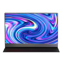 144HZ 휴대용 서브 모니터 데스크탑 노트북 고화질 14인치 미러링, 15.6인치 1080P 144HZ 100색 A-, 15인치