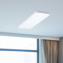 더브라이트 LED 클래식 방등/거실등 화이트 무타공 (60W/120W/180W) 인테리어 조명 천장등, 2등(60W)