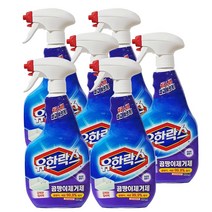 유한양행 유한락스 곰팡이제거제, 600ml, 6개입