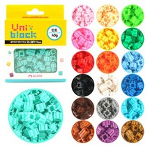 유니아트 유니블럭 40g 9mm 황토 40g, 1개