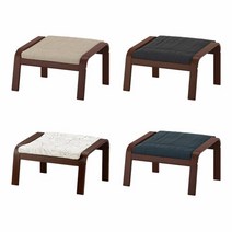 이케아 POANG 포엥풋스툴/의자/스툴/발받침/브라운, 브라운+앤트러싸이트_291.978.74, 브라운+앤트러싸이트_291.978.74