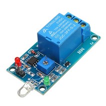 DC 5V 12V 포토 다이오드 릴레이 모듈 광 검출 광 추구 모듈 레이저 수신기 릴레이 보드, 01 12V