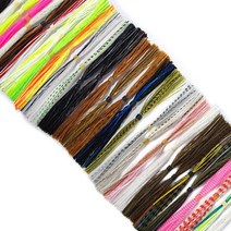 미다스 자작루어 실리콘스커트 반짝이 텐셀 홀로그램, 088블랙블루